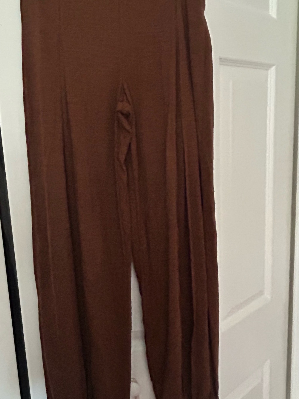 FP Movement by Free People Brown Wide-Leg Lounge Pants